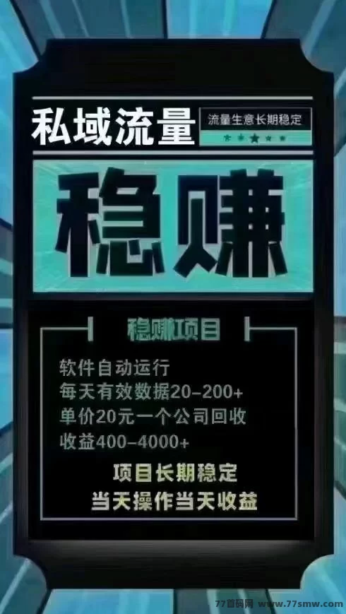 AI全自动推流系统上线！一个粉20圆包回收，轻松搞米！