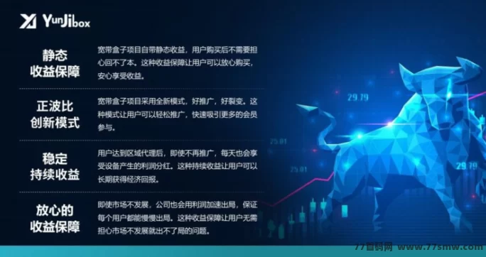 云迹盒子：首码对接，长久稳赚项目火爆上线！