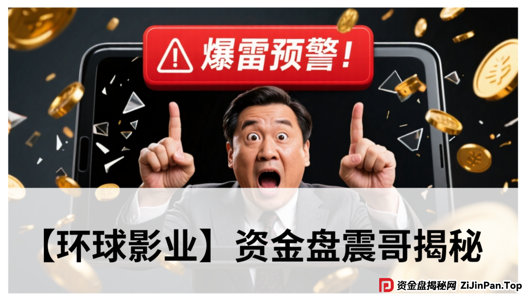 【环球影业】资金盘震哥揭秘:这破盘又来了,赶紧撤!