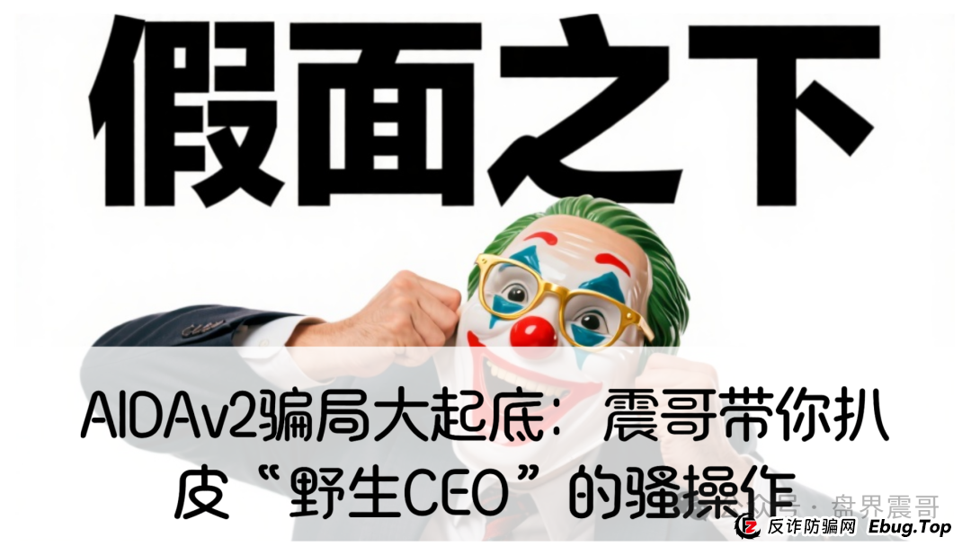 AIDAv2骗局大起底：震哥带你扒皮“野生CEO”的骚操作