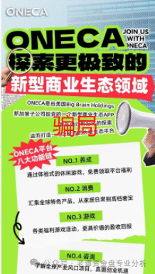 曝光【oneca】投资项目，经调查发现该项目涉嫌套牌国外AI产业公司进行诈骗活