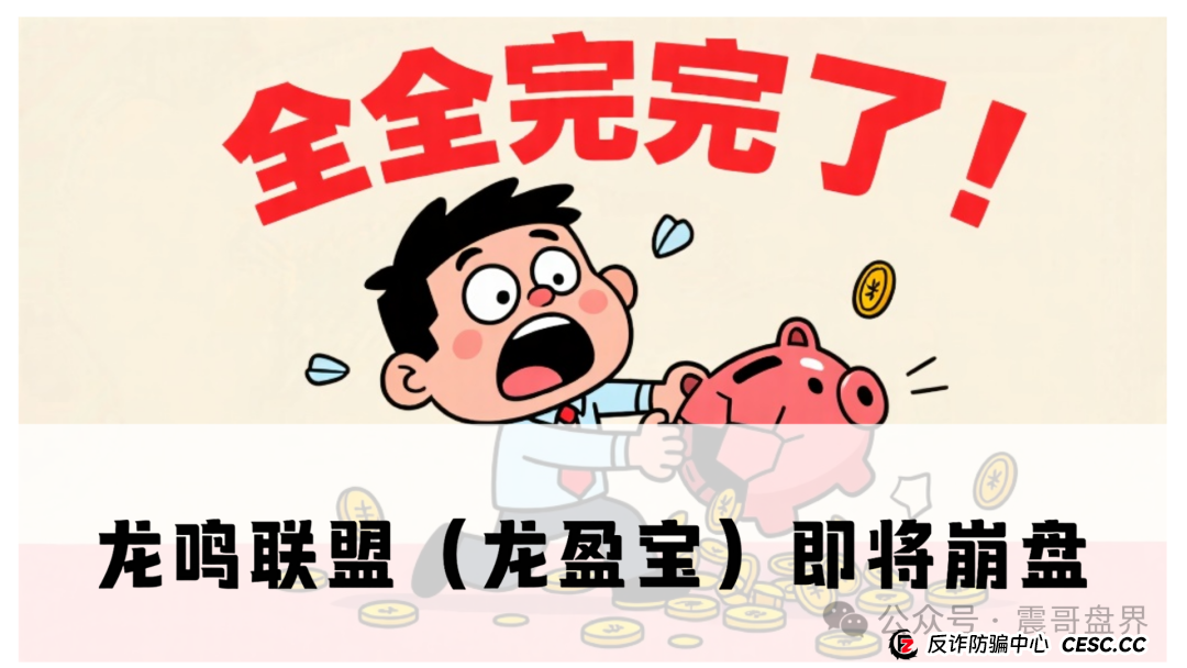 龙鸣联盟(龙盈宝)即将崩盘,震哥带你扒一扒这个专坑人的资金