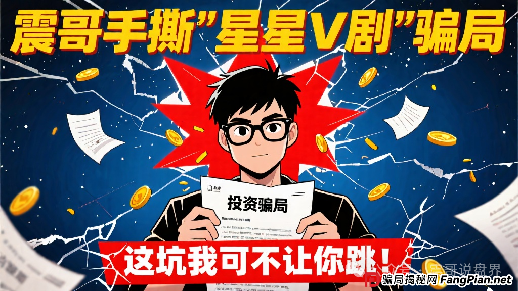 震哥手撕＂星星V剧＂骗局：这坑我可不让你跳！