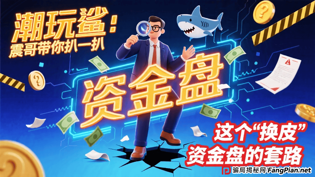 潮玩鲨赚钱是真的吗?震哥带你扒一扒这个“换皮”资金盘的套路