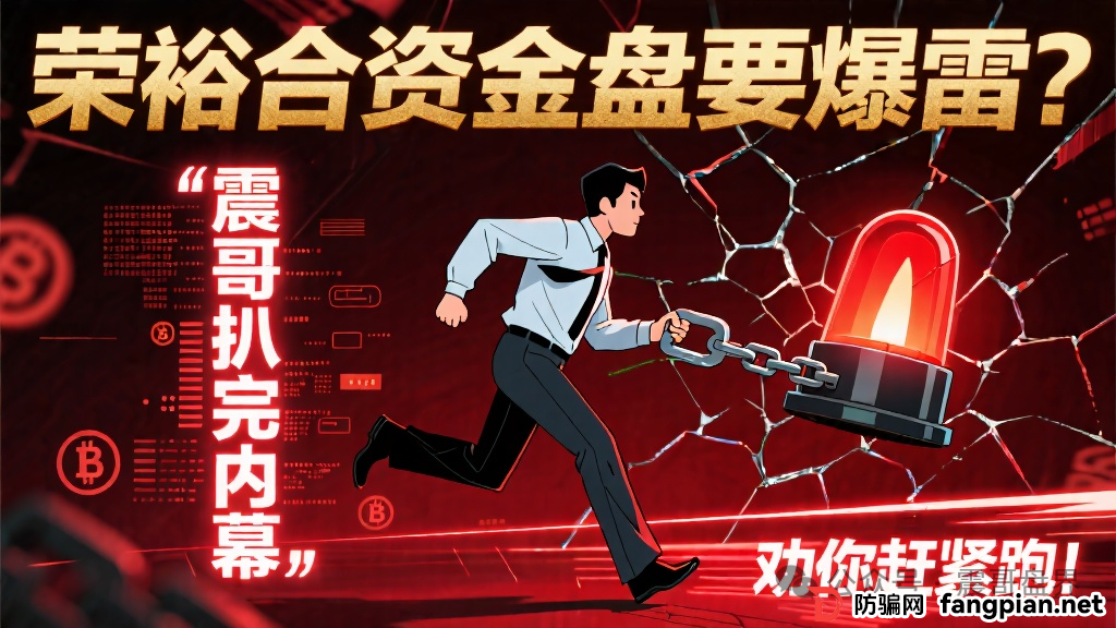 荣裕合提现不了怎么办！荣裕合资金盘要爆雷？震哥扒完内幕劝你赶紧跑！