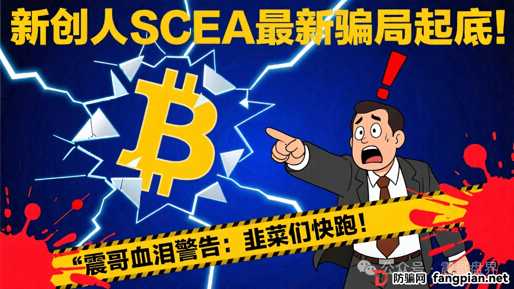 新创人SCEA最新骗局起底！震哥血泪警告：韭菜们快跑！