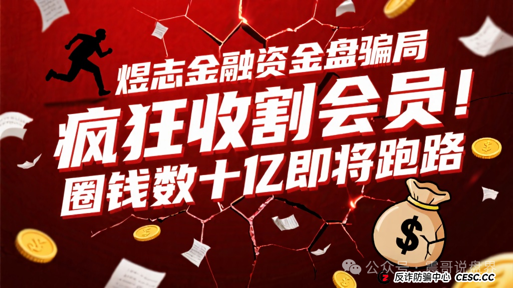 煜志金融资金盘骗局，疯狂单割会员！圈钱数十亿即将跑路