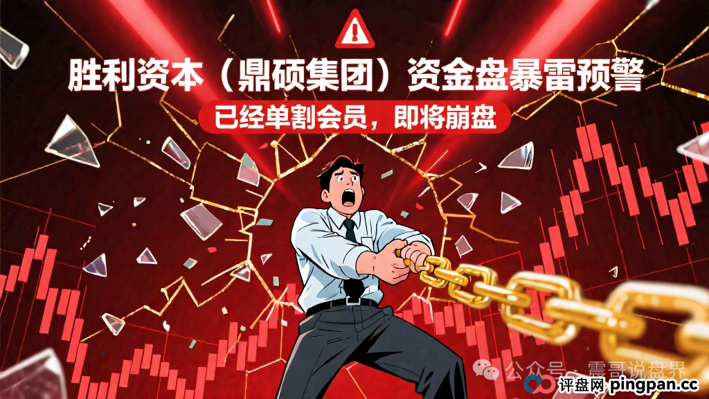 胜利资本（鼎硕集团）资金盘暴雷预警，已经单割会员，即将崩盘