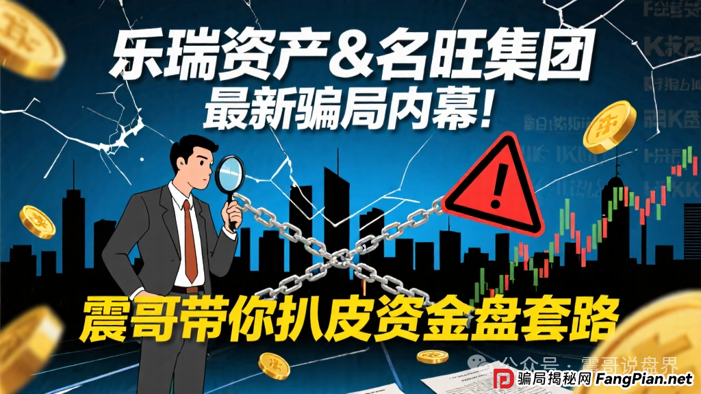 乐瑞资产&名旺集团最新骗局内幕!震哥带你扒皮资金盘套路