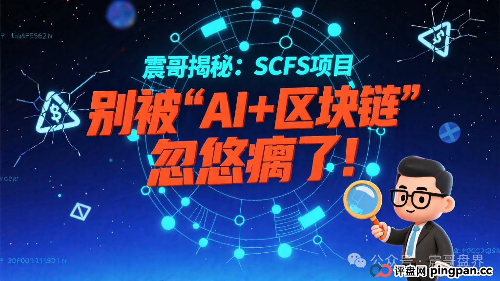 震哥揭秘：SCFS项目，别被＂AI+区块链＂忽悠瘸了！