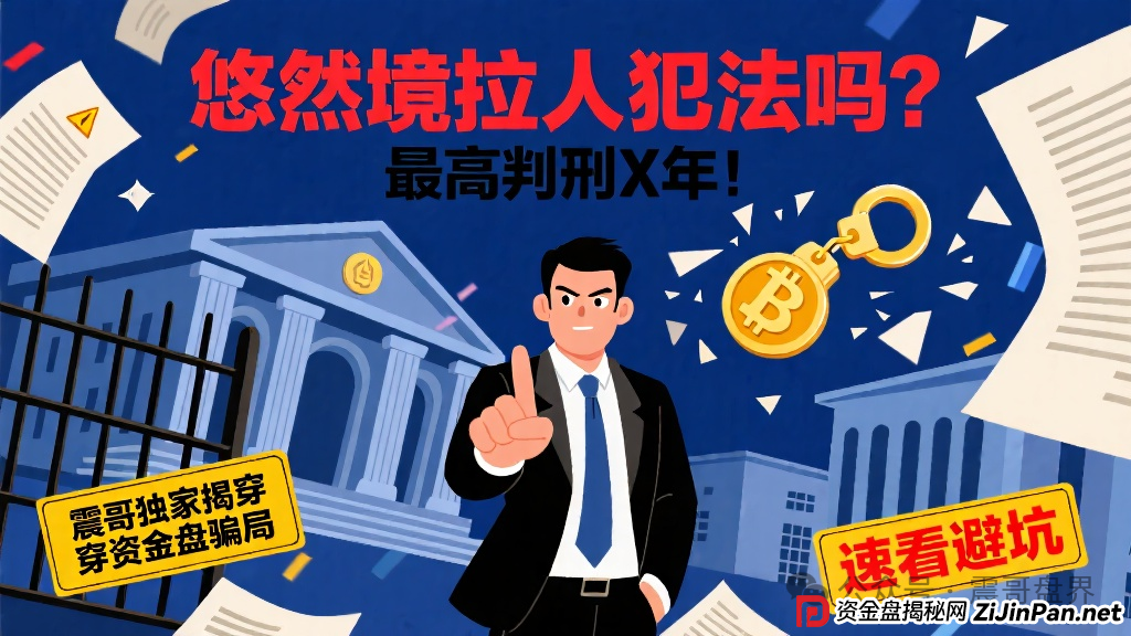 悠然境拉人犯法吗?最高判刑X年!震哥独家揭穿资金盘骗局,速看避坑