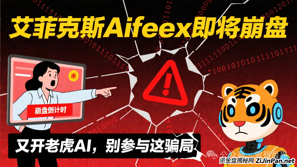 艾菲克斯Aifeex即将崩盘,疑似又开老虎AI,别参与这骗局