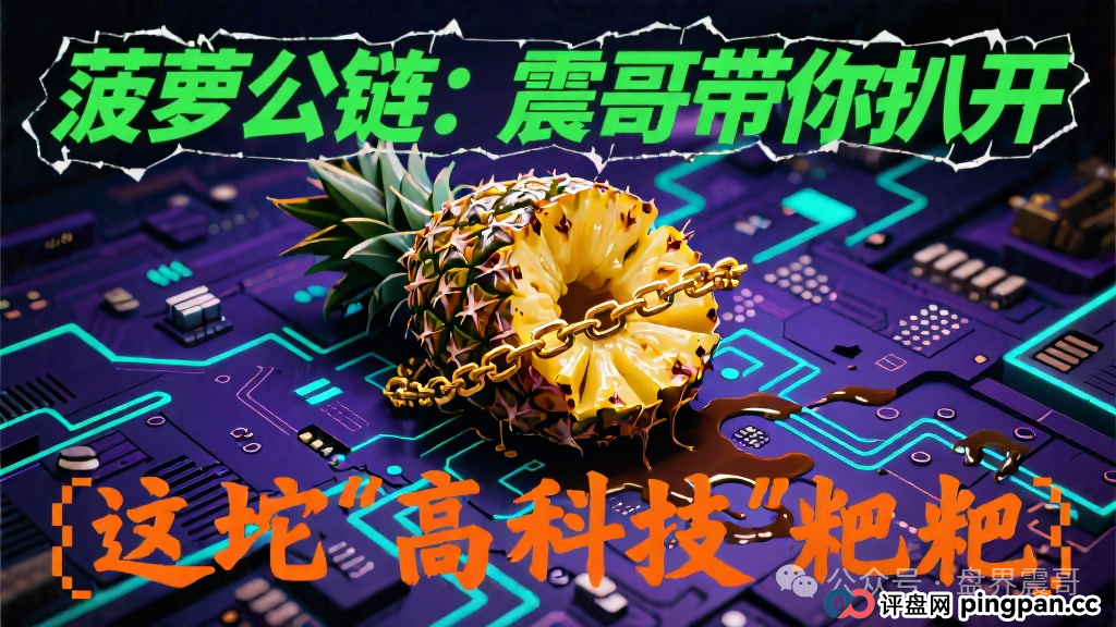 菠萝公链（PSC）：震哥带你扒开这坨“高科技”粑粑