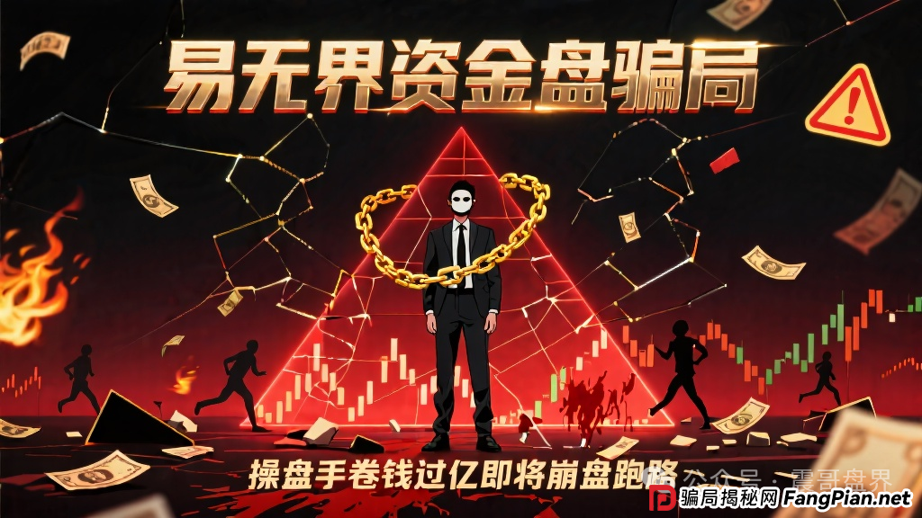 易无界资金盘骗局,操盘手圈钱三亿,即将崩盘跑路!