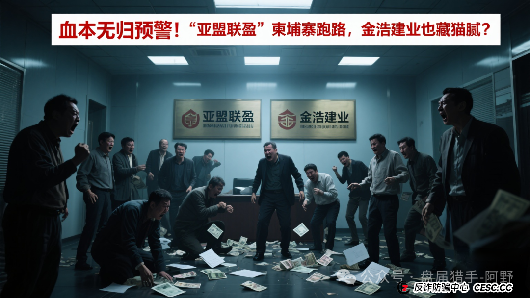 血本无归预警!“亚盟联盈”柬埔寨跑路,金浩建业也藏猫腻?