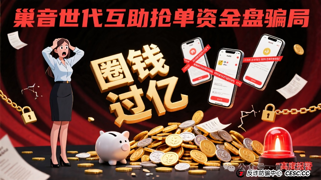 巢音世代互助抢单资金盘骗局，已经圈钱过亿，高度报警