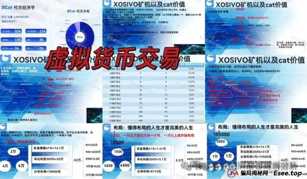 Cococat  web3  菠萝猫骗局,通过“质押挖矿”模式承诺高收益典型的资金盘骗局