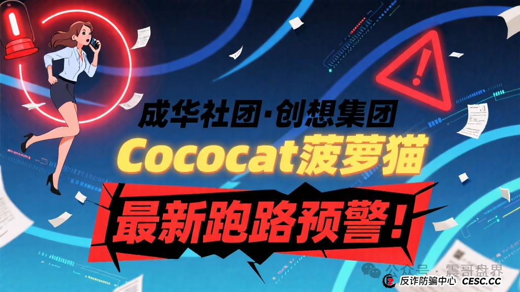 成华社团、创想集团、Cococat菠萝猫——最新跑路预警!