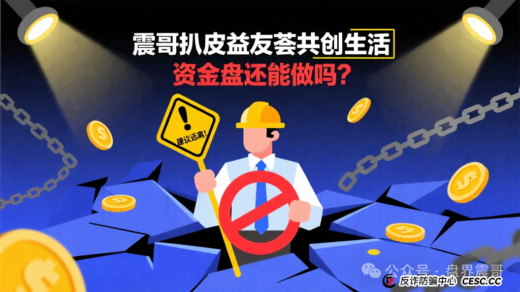 震哥扒皮益友荟共创生活资金盘,到底还能不能做?建议远离