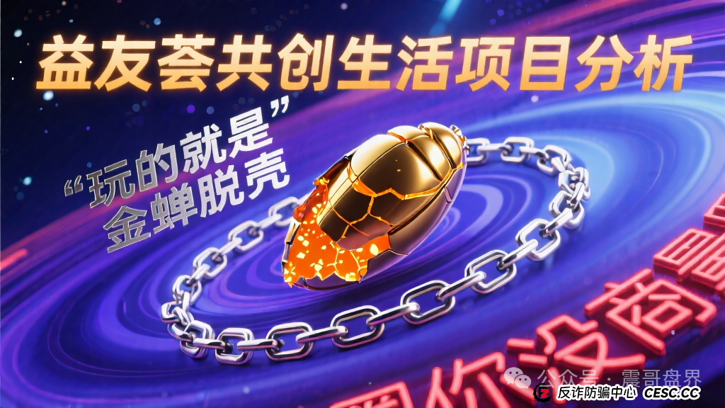 益友荟共创生活项目分析,玩的就是金蝉脱壳,圈你没商量
