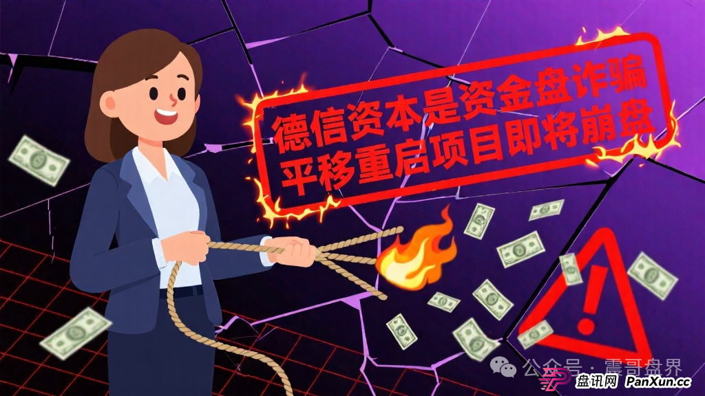 德信资本是资金盘诈骗，平移的重启项目，已经单割即将崩盘