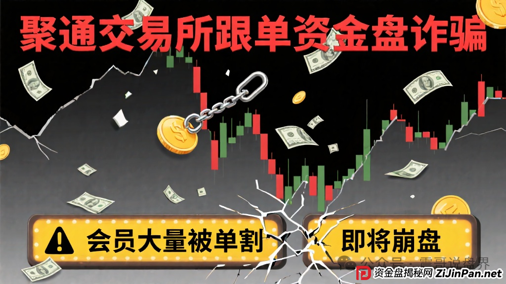聚通交易所跟单资金盘诈骗,会员大量被单割,团队撤离即将崩盘