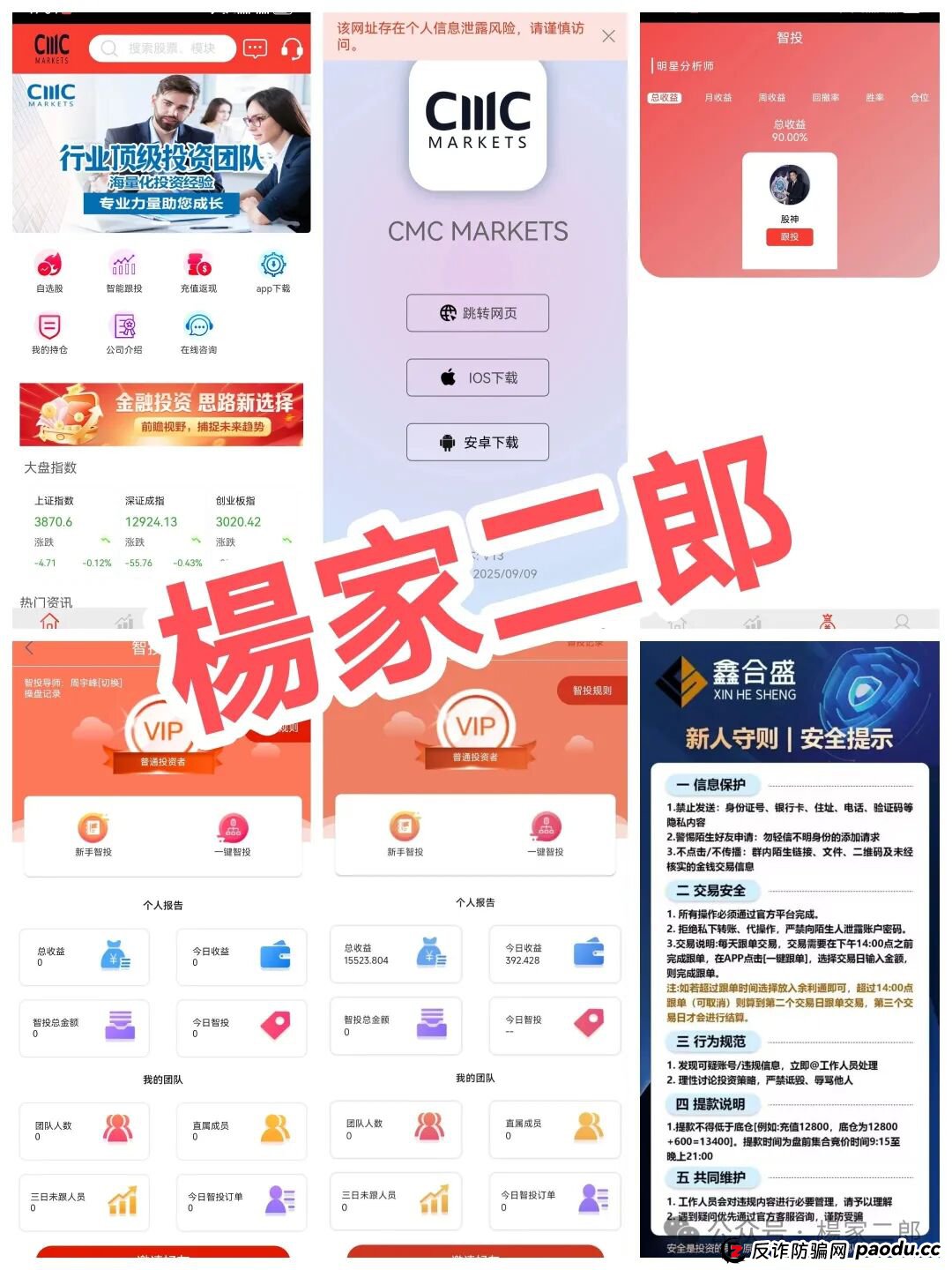 高度风险预警:鑫合盛CMCMARKETS超级短命跟单杀猪盘,正在疯狂拉人头!