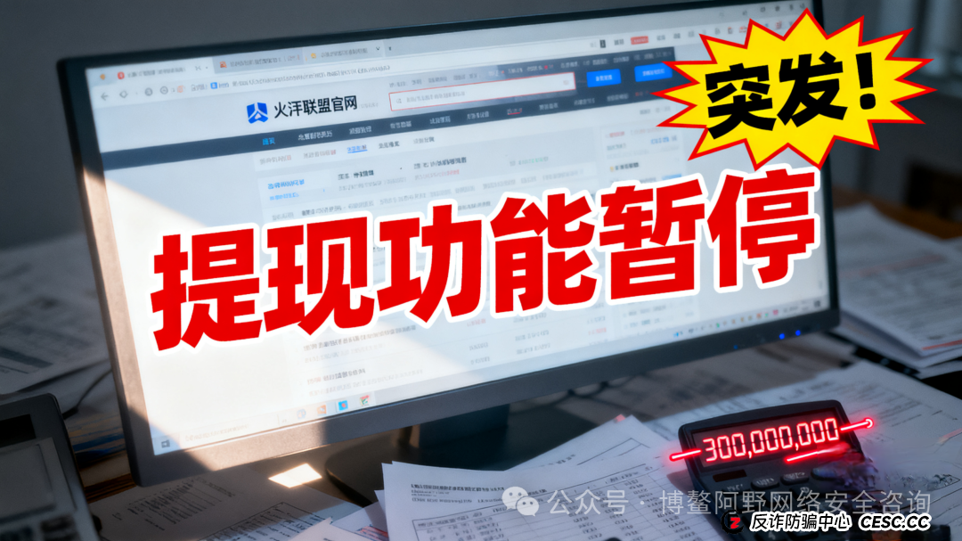 突发!!火币联盟暂停提现跑路,3亿资金蒸发,投资者血本无归