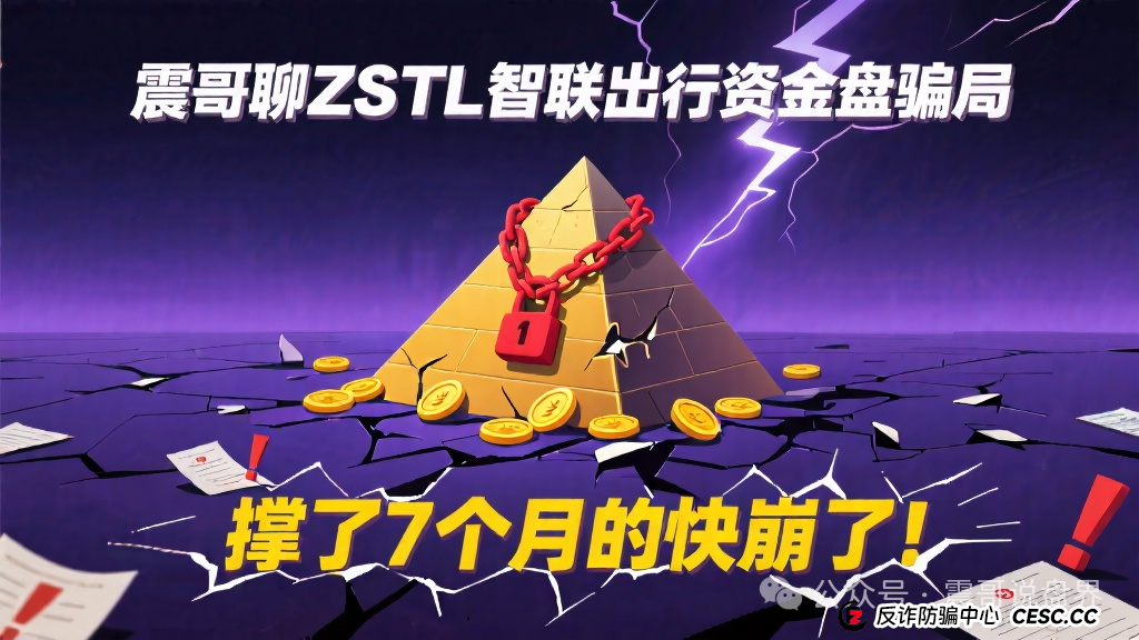 ZSTL智联出行资金盘骗局,撑了7个月的快崩了!