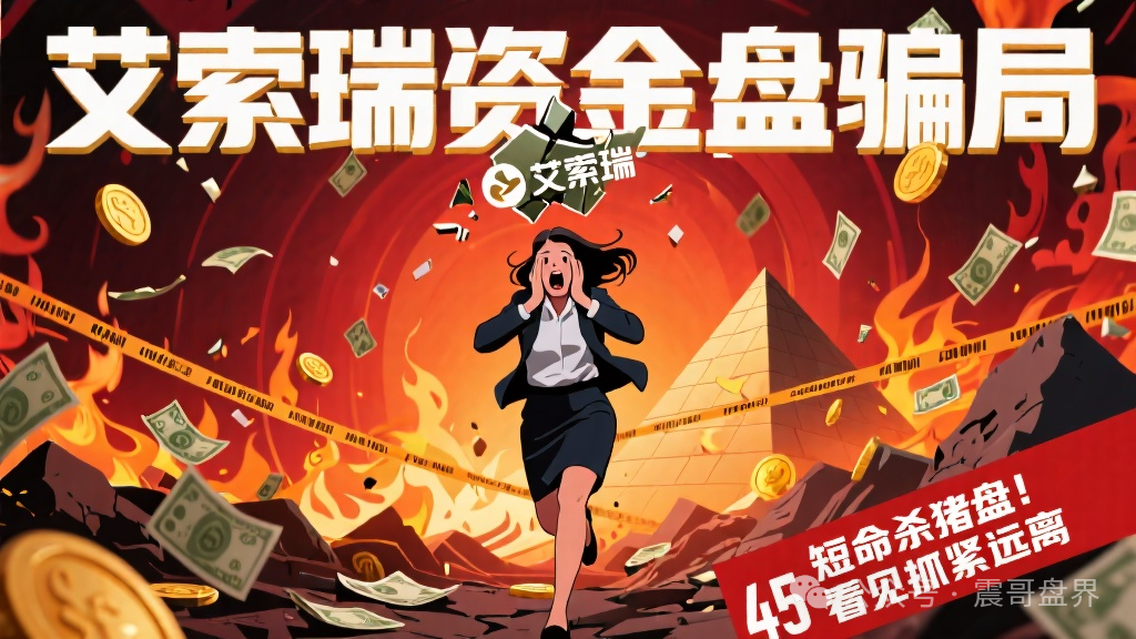 艾索瑞资金盘骗局,短命杀猪盘,看见抓紧远离