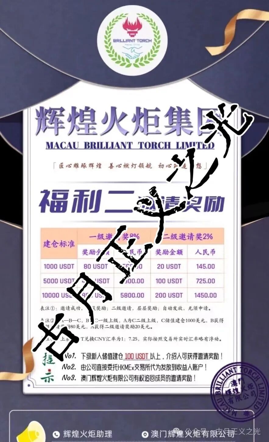 辉煌火炬集团合约类资金盘骗局,境外诈骗组织李逸川搞的杀猪盘,涉案金额过亿,即将崩盘跑路,请捂好钱包快速撤退... 辉煌火炬集团合约类资金盘骗局,境外诈骗组织李逸川搞的杀猪盘,涉案金额过亿,即将崩盘跑路,请捂好钱包快速撤退...