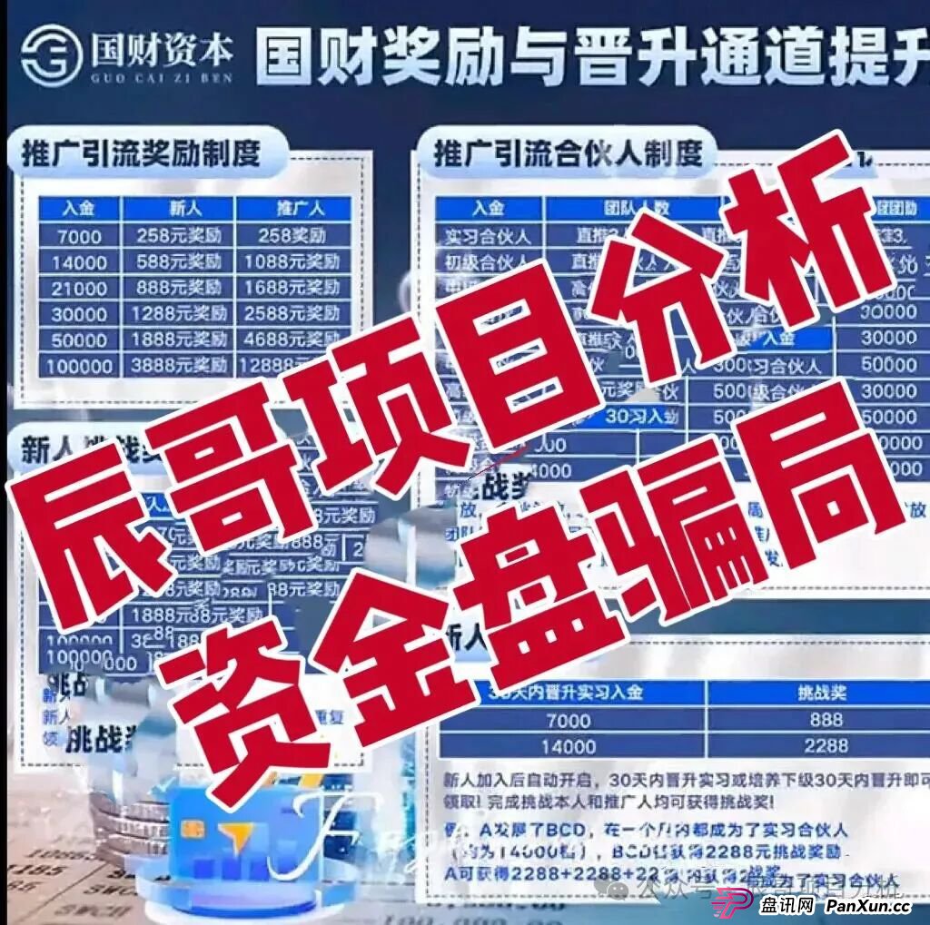 预警：佰宜康（原名：国财资本）股票跟单类资金盘，目前操盘手已经圈钱几千