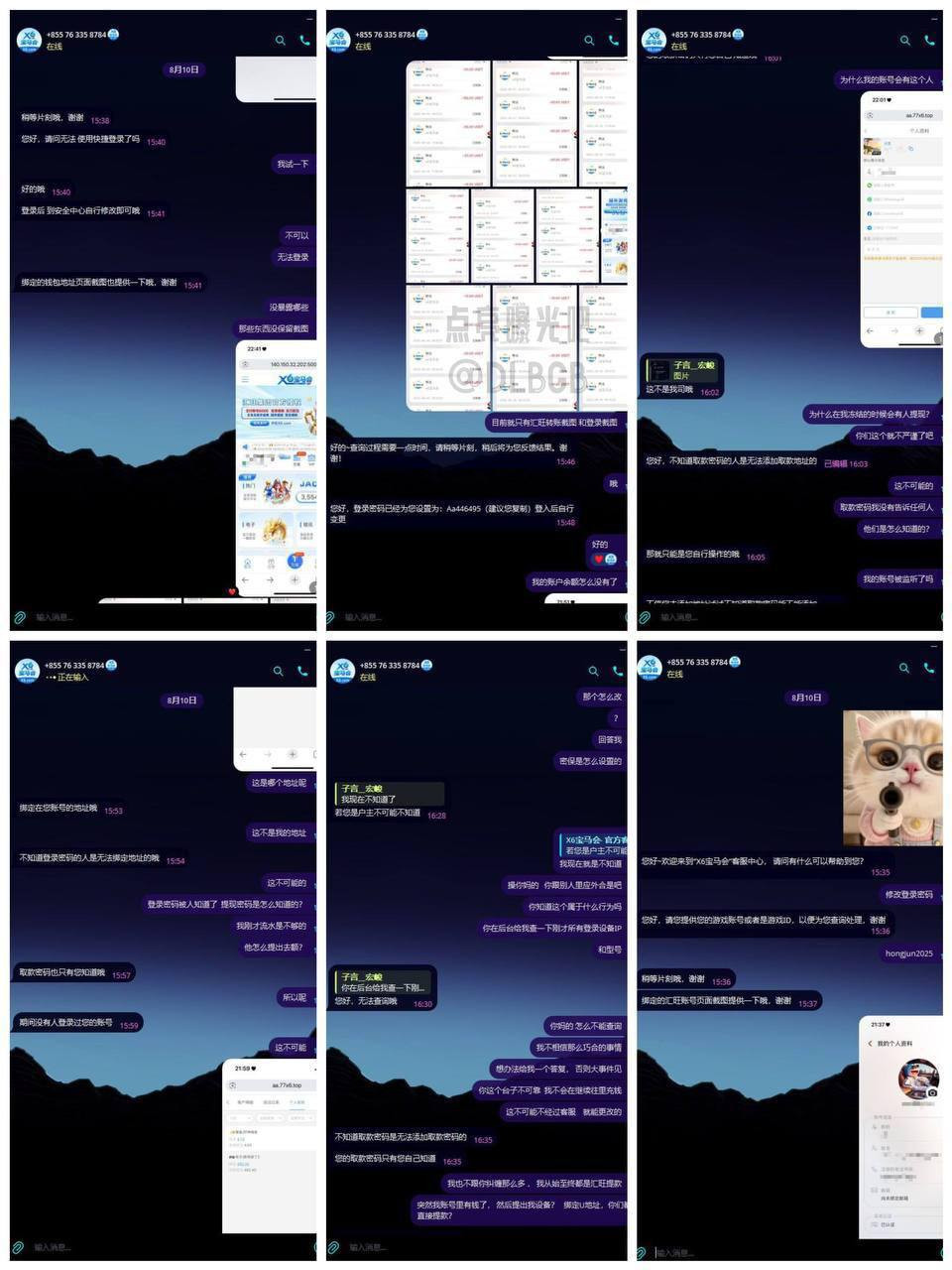 黑平台X6宝马会员工与外部人员勾结盗取账户资金