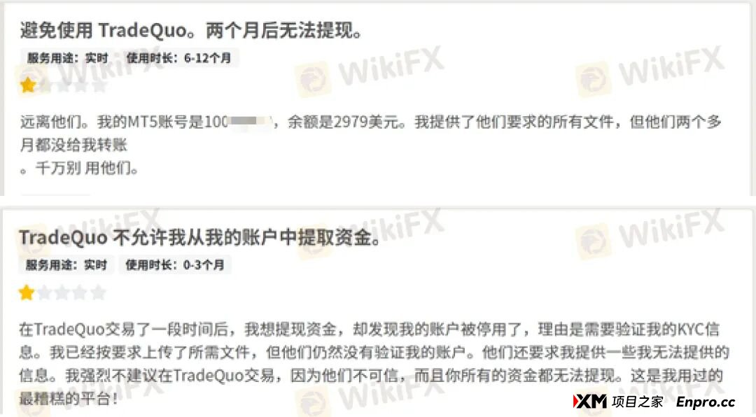 百倍的收益曲线难掩真相 为何TRADEQUO平台的跟单不可信!